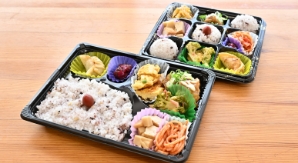 お弁当の調理、盛付、調理補助のイメージ